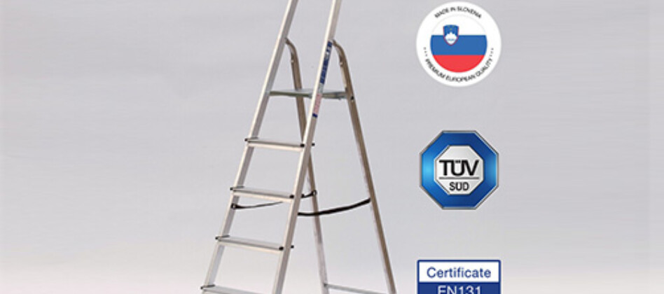 Kućne ljestve sada certificirane za profesionalnu upotrebu